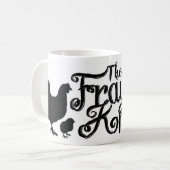 Le noeud frangé - logo 11oz. Tasse (Devant gauche)