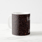 Le noir aiment ma tasse de café d'âme (Devant gauche)