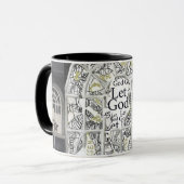 Le noir cassé mais non brisé a rempli tasse de (Devant gauche)