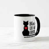 Le noir de BCHR est assorti à tout ! tasse 11oz (Devant droit)