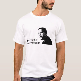 Le noir est le nouveau Président Obama T-Shirt