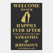 Le noir et l'or heureux après l'accueil du Mariage (Recto)