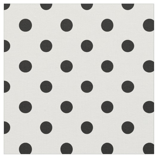 Le noir pointille le tissu de | (Fermer)
