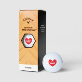 Le nom de golf red heart appartient à golf balles (Emballage)