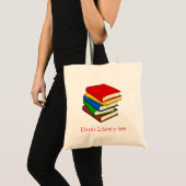Le nom de l'enfant, mignon sac de bibliothèque de (Devant (produit))
