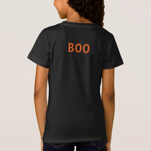 Le nom de l'équipage du Boo Halloween Girl T-Shirt (Dos)