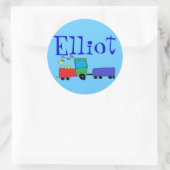 Le nom est Elliot Stickers (Sac)