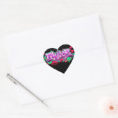 Le nom Taylor dans graffiti-Heart Stickers (Enveloppe)