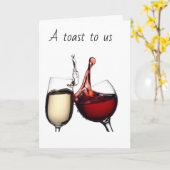 LE **NOTRE 1ER ANNIVERSAIRE** NOTRE CARTE NOUS TOA (Fleur jaune)