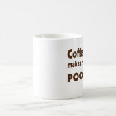 Le nouveau café me fait la dunette - tasse (Centre)