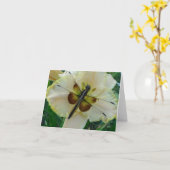 Le nouveau jour fait du jardinage Carte pour (Fleur jaune)