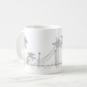 Le nouveau logo de la tasse la plus douce (Devant gauche)