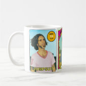 Le novice de salopette carde la tasse (Gauche)