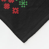 Le Now Funny Christmas Let It Snow Adult Ugly Chri Fleece Deken (Hoek)