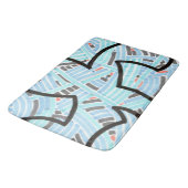 Le nuage emprisonne le tapis de bain (Angle)