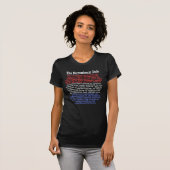 Le Nuremberg Code Rouge Blanc & Bleu T-Shirt (Devant entier)