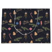 Le Nutcracker, gros sac cadeau de marine (Devant)