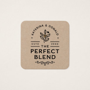 Le pack parfait Blend Premium Kraft de 100 étiquet