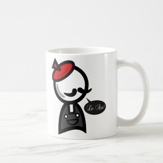 Le Painter - tasse (Droite)