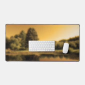 Le paisible lac d'été Sunset Sky Photo (Clavier et souris)