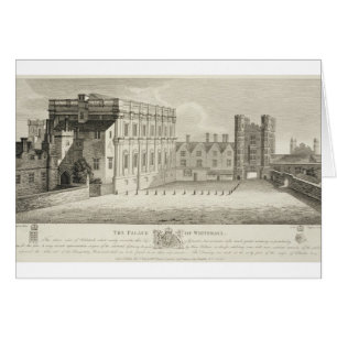 Le Palais de Whitehall, d'un dessin dans le Pep