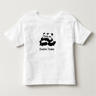 Le panda jumelle le T-shirt