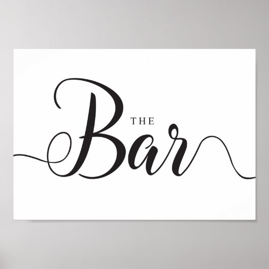 Le panneau du bar. Affiche de boissons de bar exté (Devant)