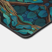 Le paon bleu dans la forêt (Coin)