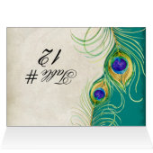 Le paon fait varier le pas de la carte de tente de (Intérieur Horizontal (haut))