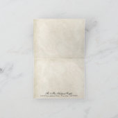 Le paon fait varier le pas des cartes de note de (Intérieur)