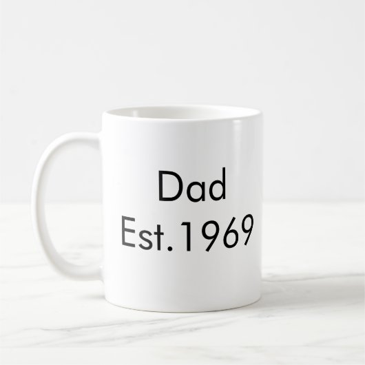 Le papa Mug "établi" (Gauche)