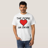 LE PAPE AIME LES t-shirts KIM DAVIS (Devant entier)