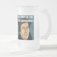 Le pape est la tasse même d'antichriste