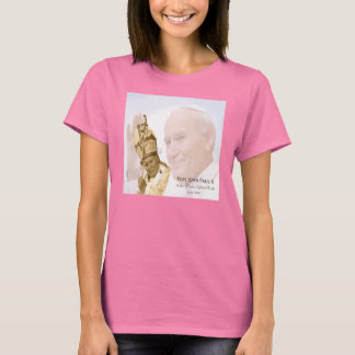 Le pape Jean-Paul II Collage T-shirt