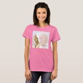 Le pape Jean-Paul II Collage T-shirt (Devant entier)