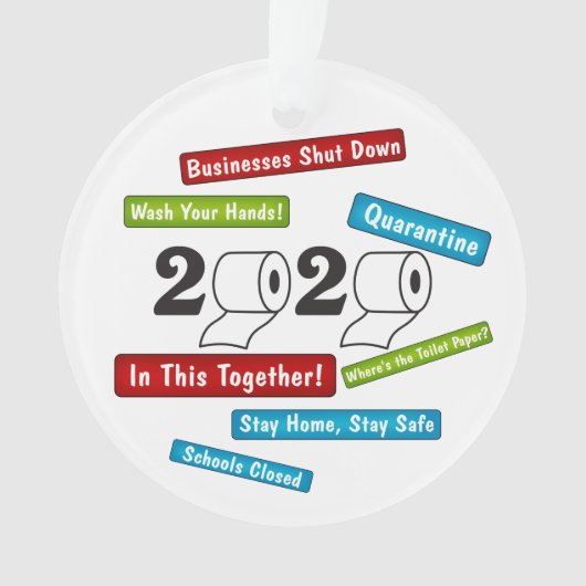 Le Papier Toilet 2020, L'Année Où Tout Est Arrivé (devant)