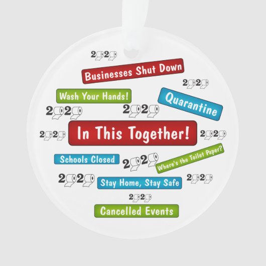 Le Papier Toilet 2020, L'Année Où Tout Est Arrivé (devant)