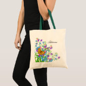 Le papillon m'oublient dessus pas sac fourre-tout (Devant (produit))