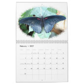 Le papillon photographie le calendrier 2012 (Feb 2027)