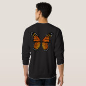 Le papillon unisexe de sweatshirt de papillon (Dos entier)