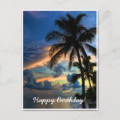 Le paradis... Carte d'anniversaire (Devant)