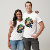 Le paradis des pêcheurs - T-shirt de pêche (Unisexe)