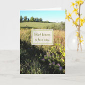 Le paradis d'une carte de voeux pour la retraite d (Fleur jaune)