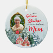 Le paradis est un bel endroit rond ornement (Devant)