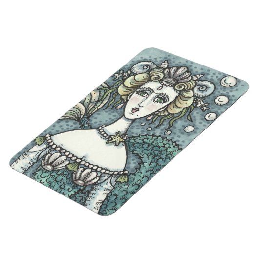 LE PARAMÈTRE DE GOTHIC NEPTUNE MERMAID MAGNET Sire (Côté Gauche)