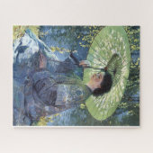 Le Parasol Vert par Guy Rose Puzzle Art (Horizontal)