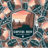 Le Parc national de Capital Reef Utah | Sticker Di