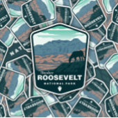 Le Parc national de Theodore Roosevelt | Sticker D