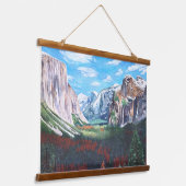 Le parc national de Yosemite Tapisserie peinture (Angulaire)