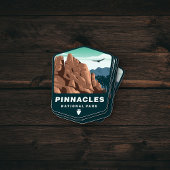Le Parc national des Pinnacles | Sticker Die-Cut